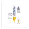 Uni-Paint Permanent Marker, Broad Chisel Tip, Yellow 63735